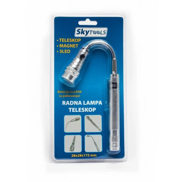 SKYCAR radna lampa 3x LED teleskop sa magnetom - 1010218