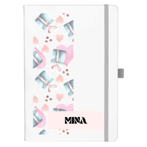 Dezen poklon sa imenom - A5 beli notes