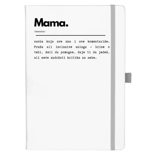 Mama - A5 beli notes