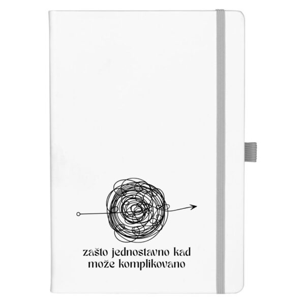 Zašto jednostavno - A5 beli notes